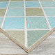 Couristan Monaco Meridian Indoor/Outdoor Runner Rug, Multi, 2'3"x11'9"