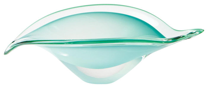 Bent Leaf Bowl, Celadon, Small