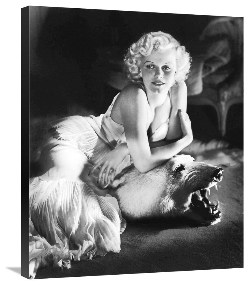 "Jean Harlow" Stretched Canvas Giclee by Hollywood Photo Archive, 25x30"