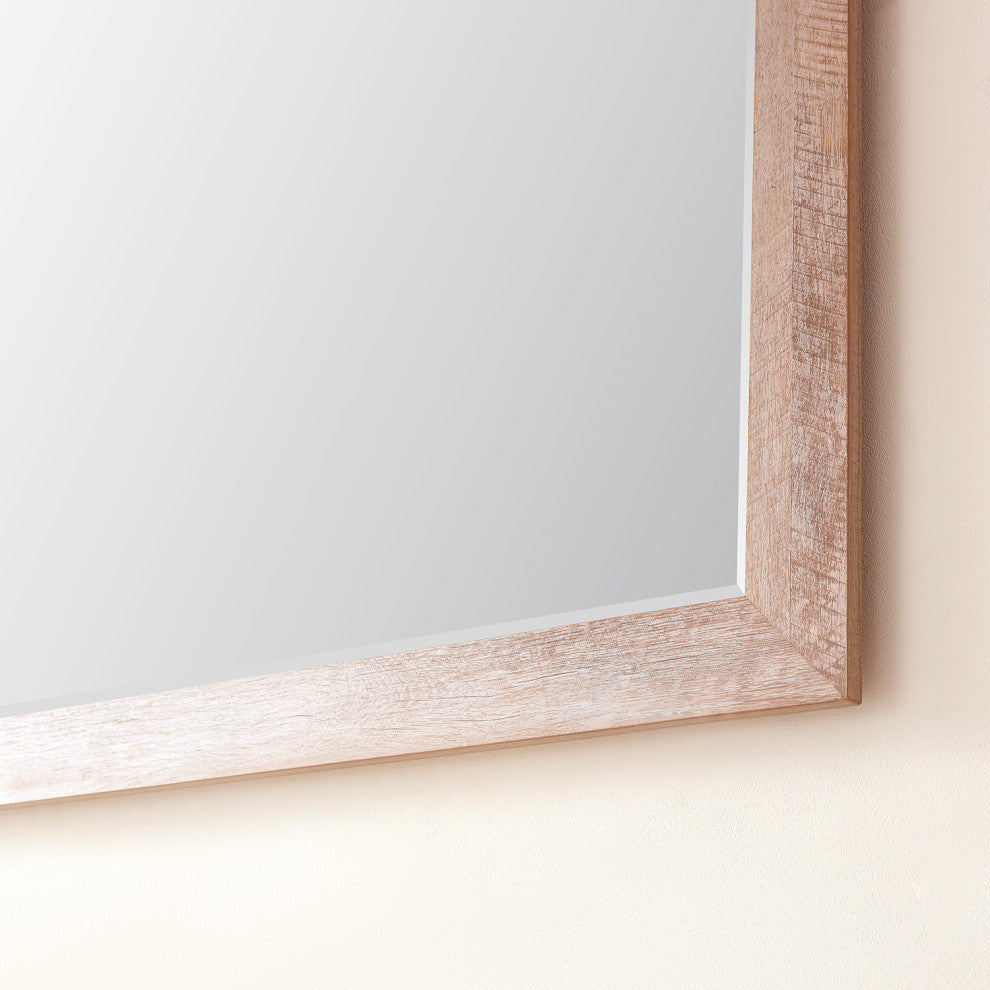 Cuenca Rectangular Wall Mount Mirror, North American Logs, 48"