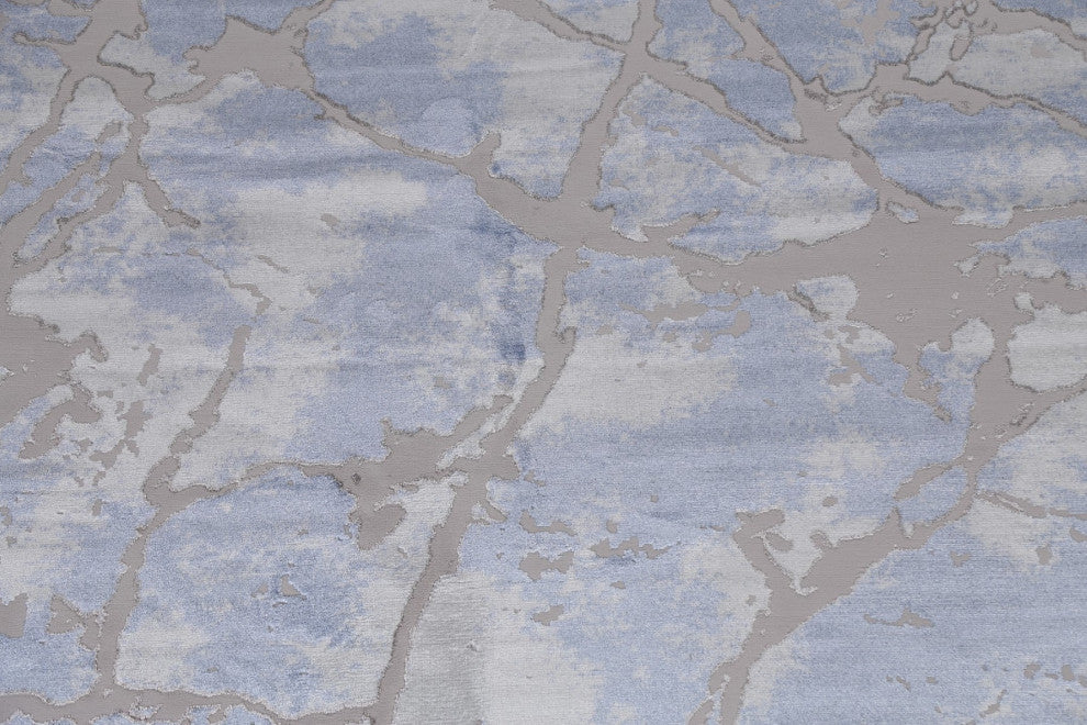 Turkish Oriental Abstract Transitional Rug Contemporary Carpet 10x10