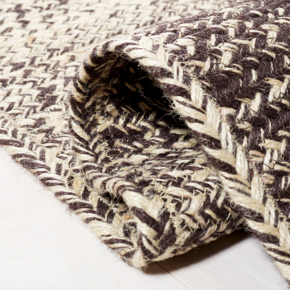 Safavieh Vintage Leather Collection NFB263T Rug, Natural/Brown, 2'3" X 8'