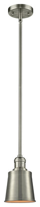 Addison 1-Light LED Mini Pendant, Brushed Satin Nickel