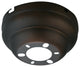 Generation Lighting Flush Mount Canopy, Roman Bronze Roman Bronze
