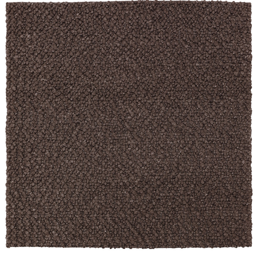 Gorbea GR1 Chocolate 6' x 6' Square Rug