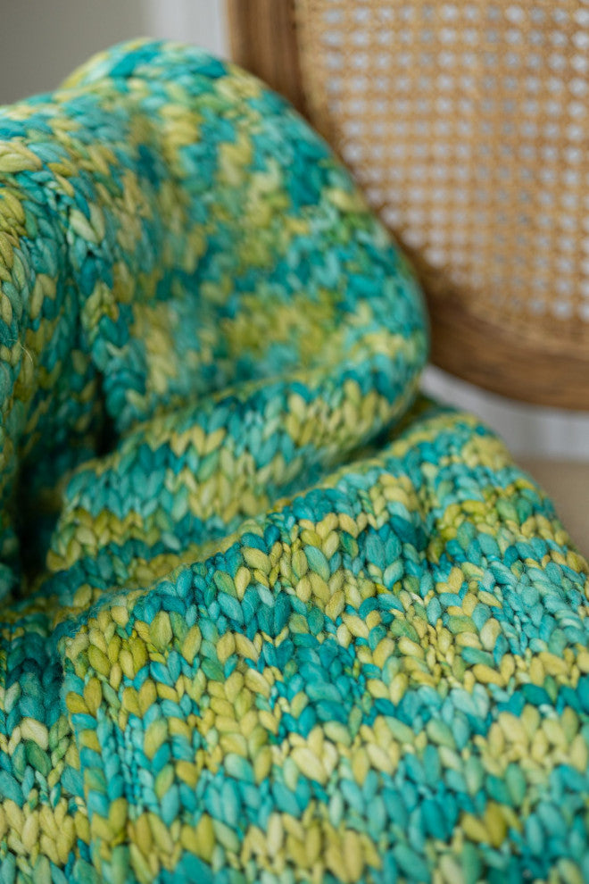 Maddison Throw Blanket, Everglade