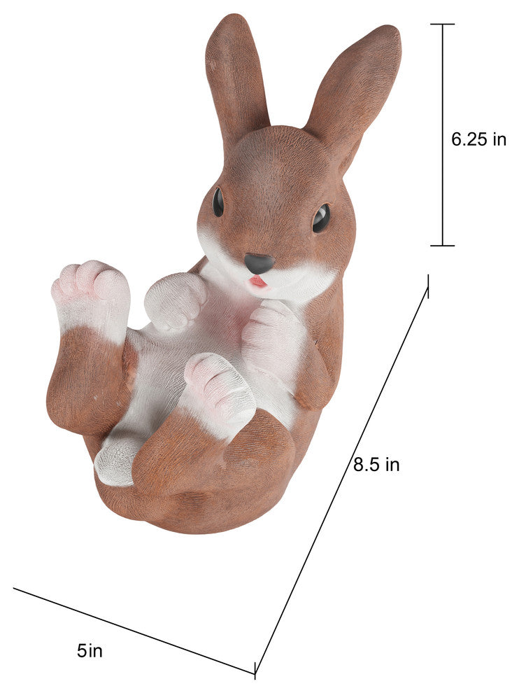 Bunny Rabbit Statue-Resin Animal Figurine by Pure Garden