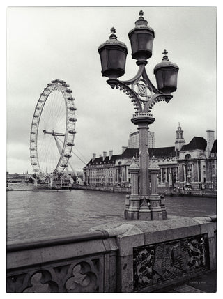 'London Eye' Canvas Art by Kathy Yates