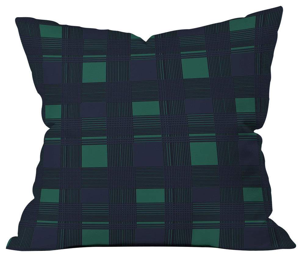 Deny Designs Gabriela Fuente Winter Midnight Throw Pillow, 26"x26"