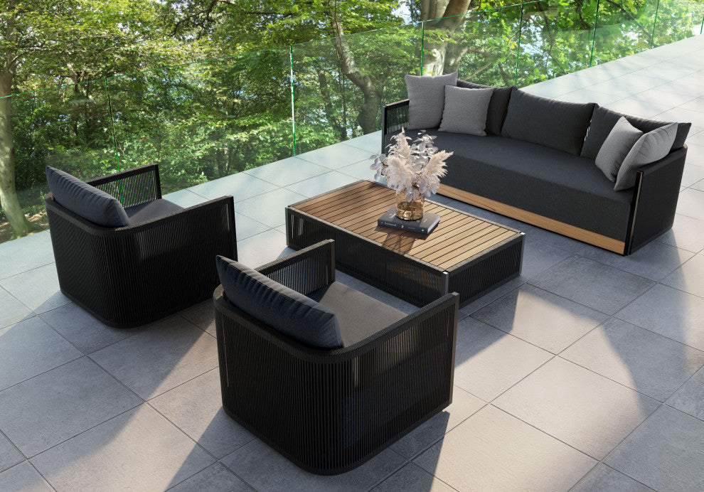Haukland Lounge Chair Peppercorn Fabric