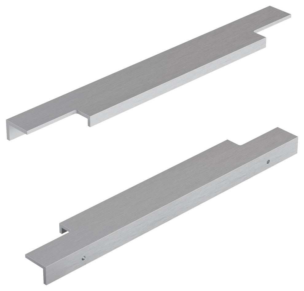 Dowell Series 3063 Handles, 11.8", 8.75" CTC, Silver, 3-Pack