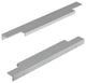 Dowell Series 3063 Handles, 11.8", 8.75" CTC, Silver, 3-Pack