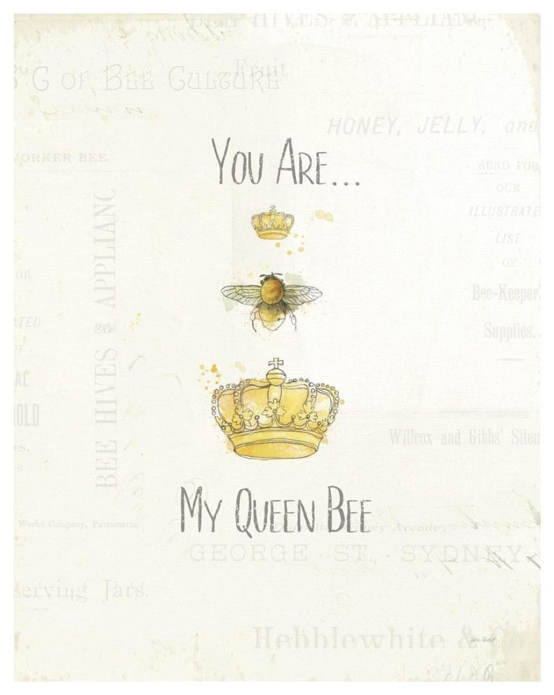 "Bee and Bee VI" Digital Paper Print by Katie Pertiet, 22"x26"