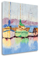 "Best Buddies" By Leslie Seata,Ready to Hang Giclee Print on Gallery Wrap Canvas