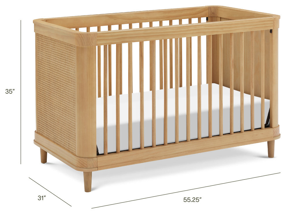 Marin With Cane 3-in-1 Convertible Crib