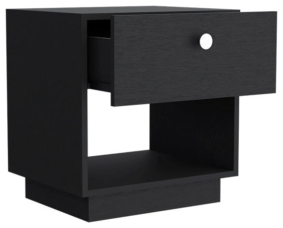 Nightstand Viliigili , Bedroom, Black