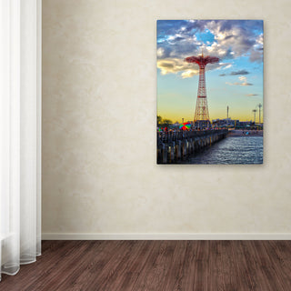 'Coney Island' Canvas Art by CATeyes