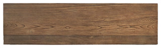 GDF Studio Edward Indoor Light Weight Concrete Dining Bench, Natural Oak