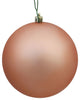 12" Rose Gold Matte Ball Uv Drilled Cap