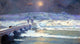 Albert Lebourg Snow in Auvergne, Gallery Wrapped Canvas Print, 15"x30"