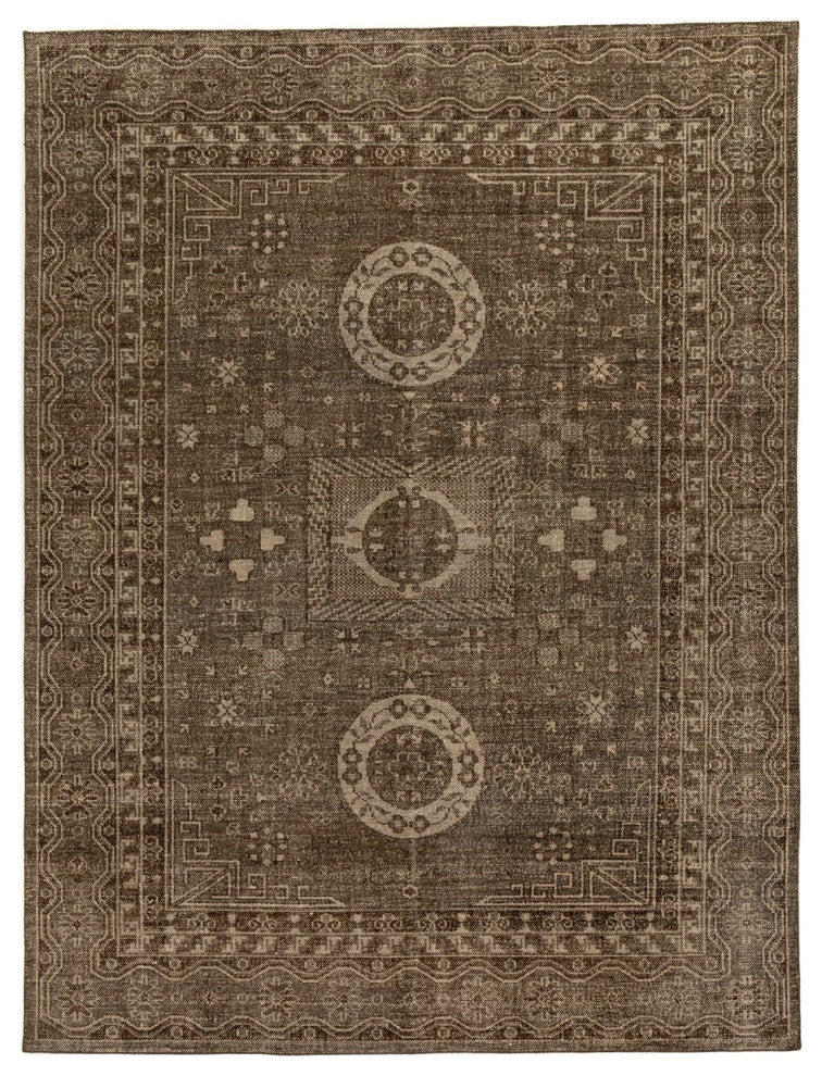 Cortona Hand Knotted Rug-Olive-8'x10'