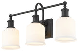 Zlite 733-3V-MB 3-Light Vanity, Matte Opal