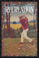 "Recreation" Framed Canvas Giclee, 26"x38"