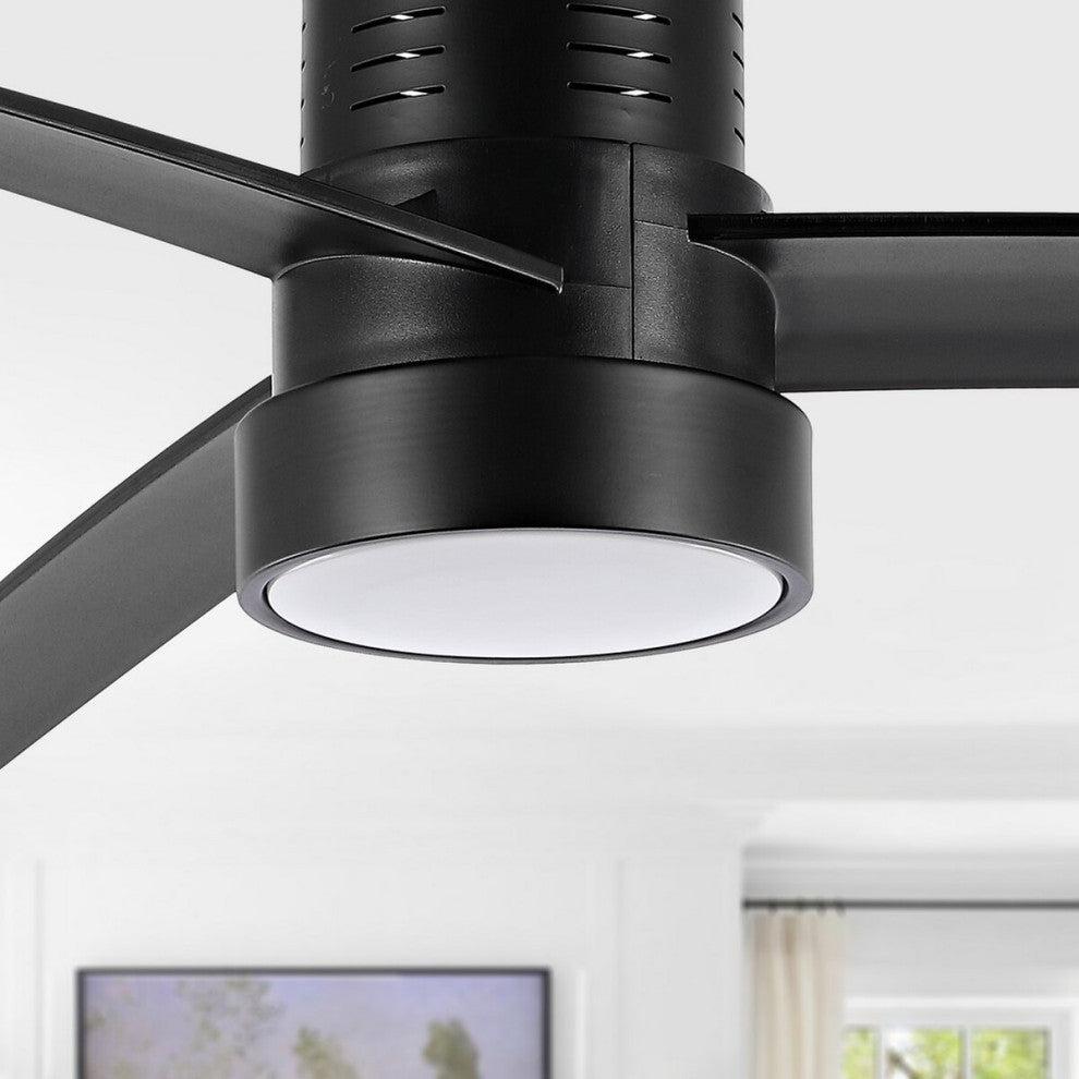 Safavieh Dylas Led Lt 52" Ceiling Fan, Black