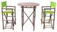 Director High Round 3-Piece Table Set, Green