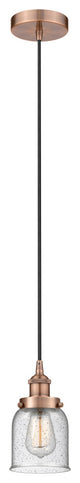 Innovations 616-1PH-AC-G54-LED 1-Light Mini Pendant, Antique Copper