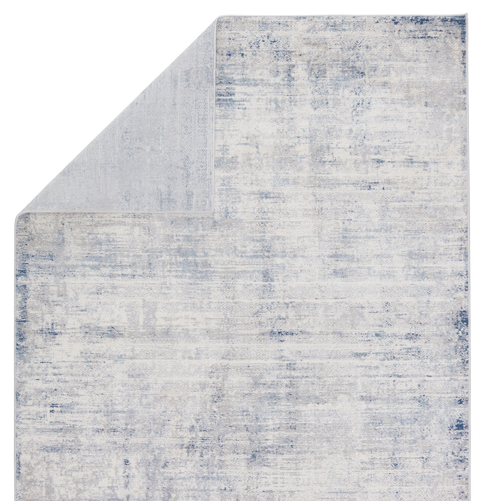 Vibe by Jaipur Living Werner Tribal Gray/Blue Area Rug, 5'x8'