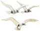 Americana Flying Birds Metal Wall Decor Art, 15.25" and 13.25"