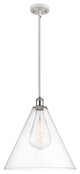 Innovations 516-1S-WPC-GBC-162-LED 1-Light Pendant, White, Polished Chrome