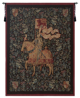 Le Chevalier, European Wall Tapestry, 78"x58"