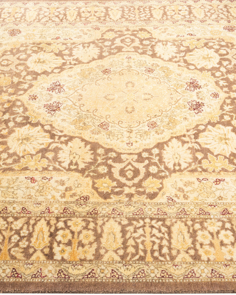 Mogul, One-of-a-Kind Hand-Knotted Area Rug Brown, 3'10"x6'1"