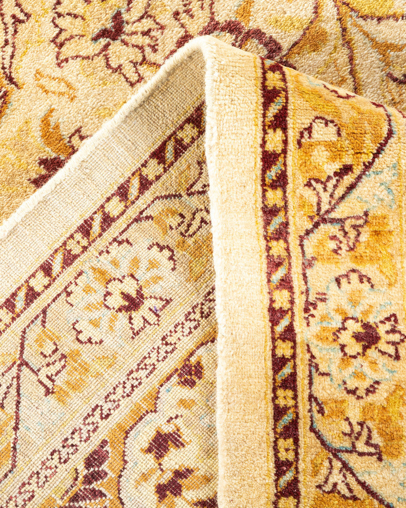 Jabalpur, One-of-a-Kind Hand-Knotted Area Rug Ivory, 9'2"x12'1"