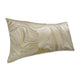 GLAMtastic Naomi 13"x24" Oblong Pillow, Set of 2, Champagne