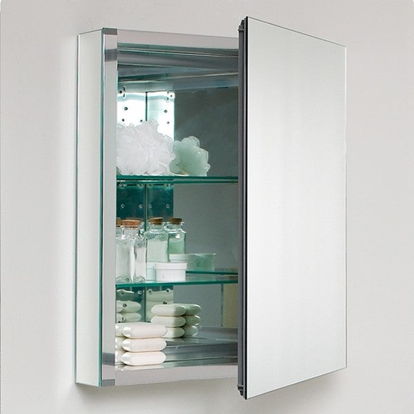 Fresca Livello 24" White Modern Bathroom Vanity With Medicine Cabinet