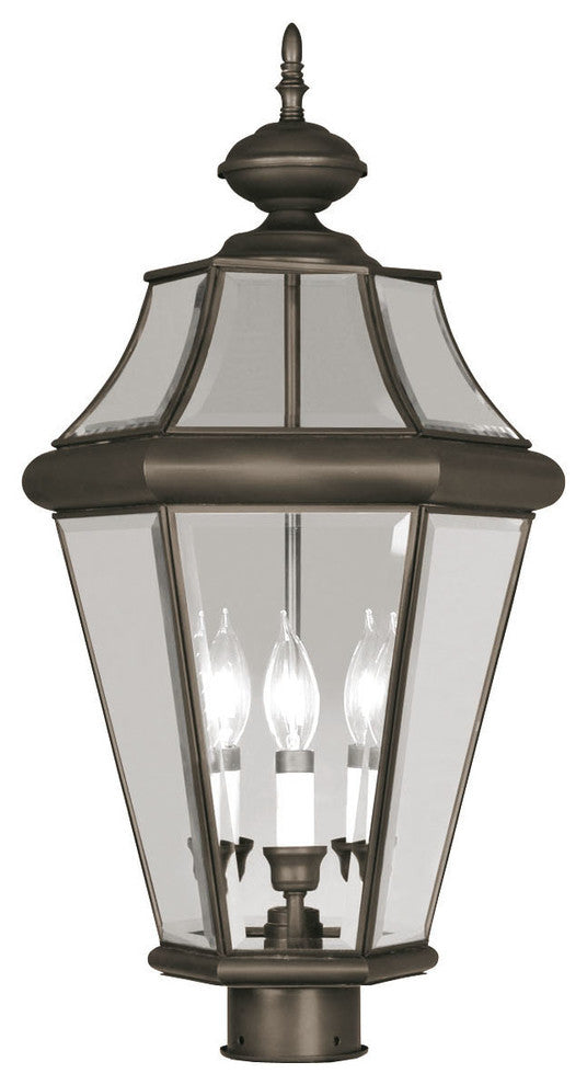 Georgetown Outdoor Post Head, Bronze