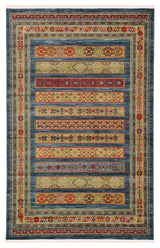 Unique Loom Blue Pasadena Fars 5' 0 x 8' 0 Area Rug