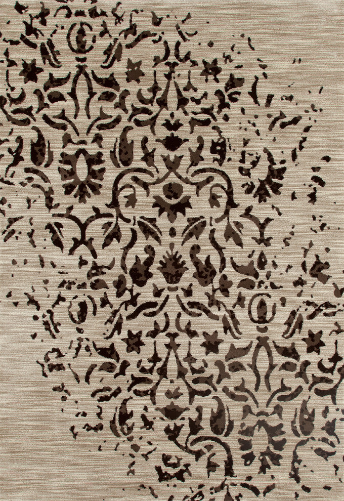 Milan Isabella Area Rug, Beige, 5'3"x7'7"