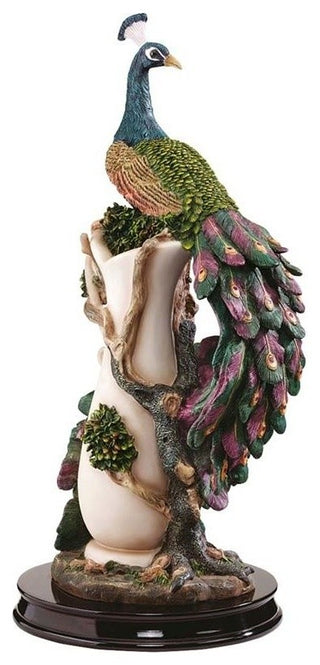 Peacock Garden Statue