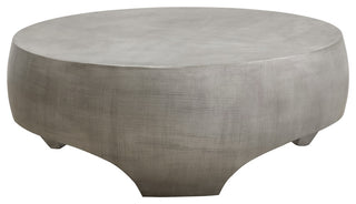 Tarsus Coffee Table, Pewter