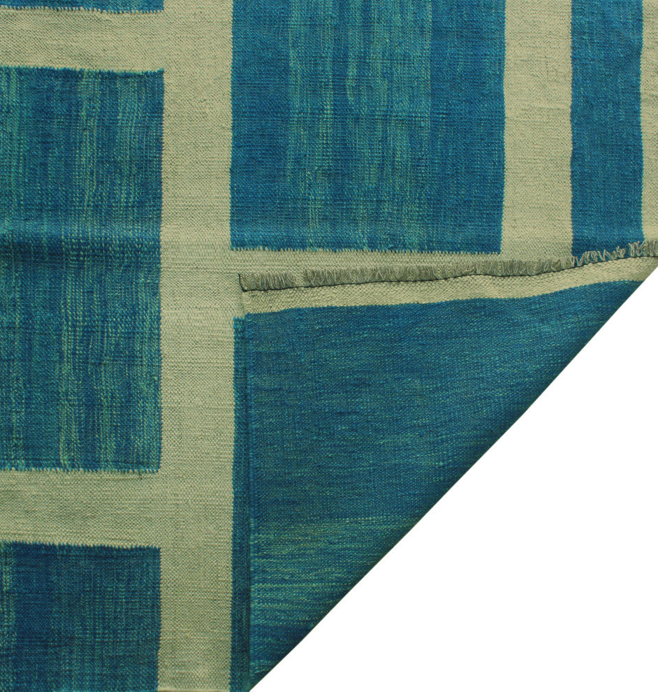 Winchester Kilim Gowon Blue Rug