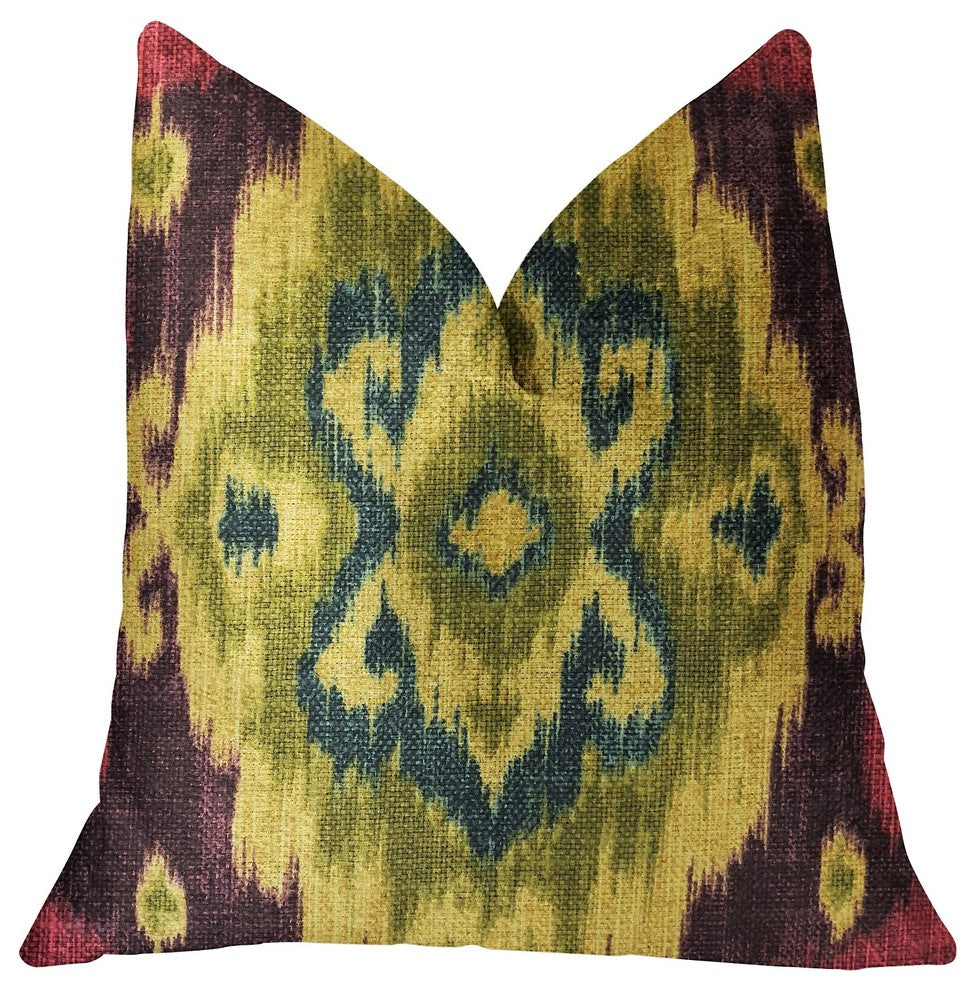 Destiny Multicolor Luxury Throw Pillow, 20"x30" Queen