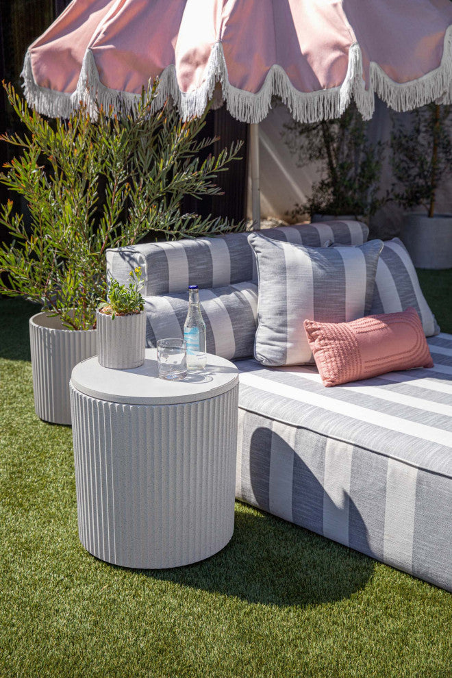 Veradek Chill Side Table, White