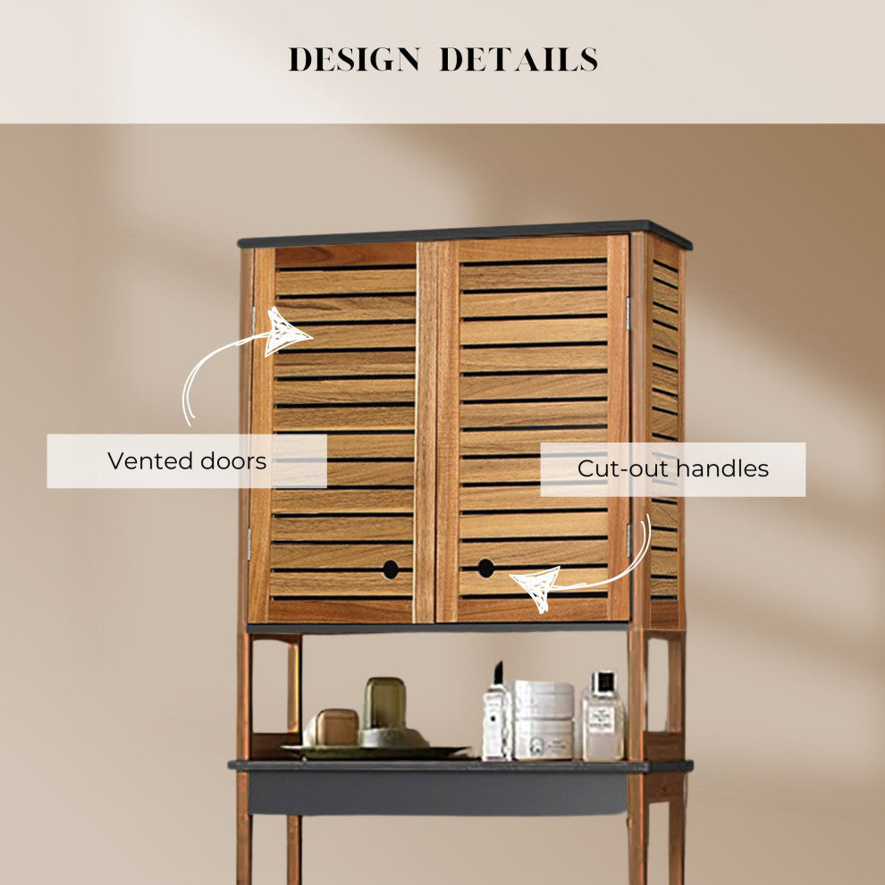 Over The Toilet Storage Cabinet, Space-Saving Bathroom Storage Cabinet, Elements 2