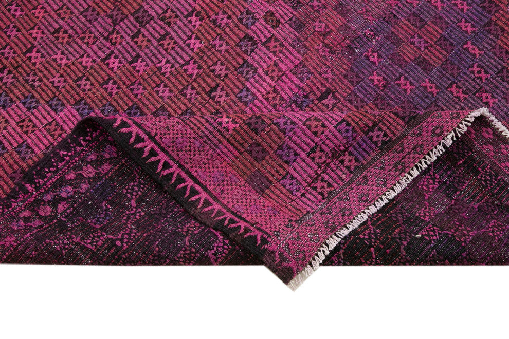 Rug N Carpet - Handwoven Anatolian 5' 11'' x 9' 6'' Unique Wool Kilim Rug