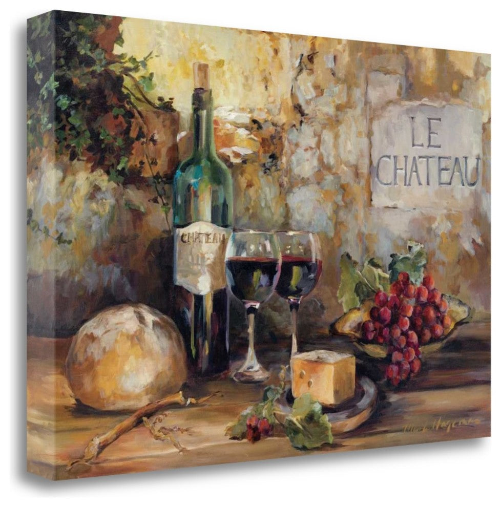 "Le Chateau - Wag" By Marilyn Hageman, Giclee Print on Gallery Wrap Canvas