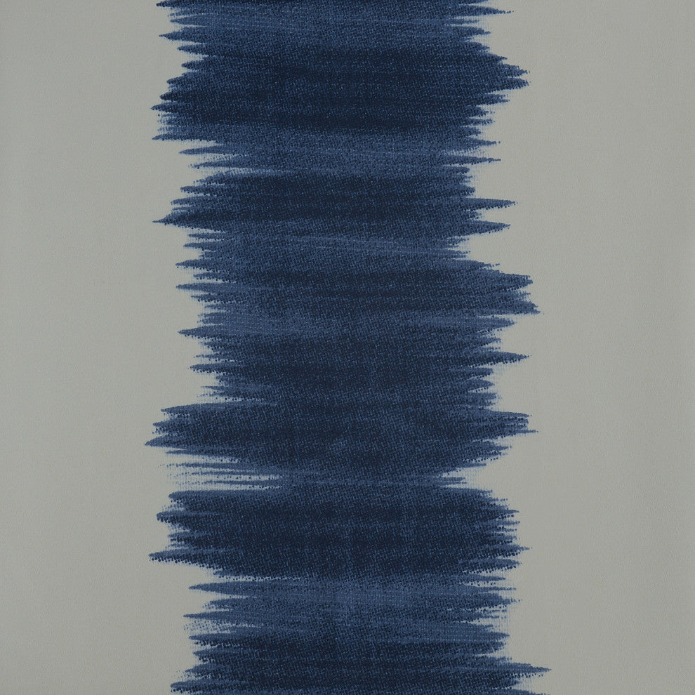 Flambe Blue Blackout Room Darkening Curtain, Set of 2, 50"x120"